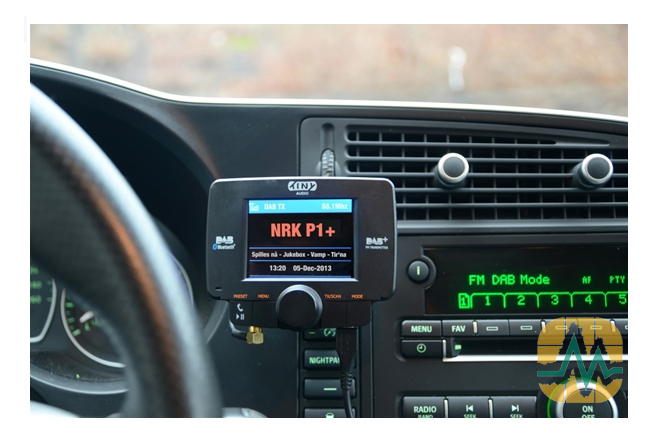 Radio DAB+ installation Garage Marenghi